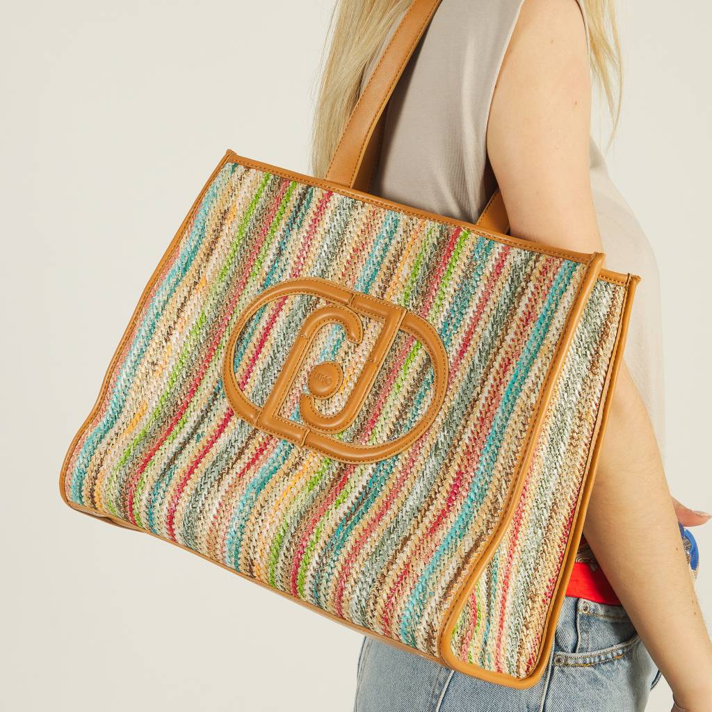 LIU-JO AA T SHOPPING BAG en color MULTICOLOR (6)