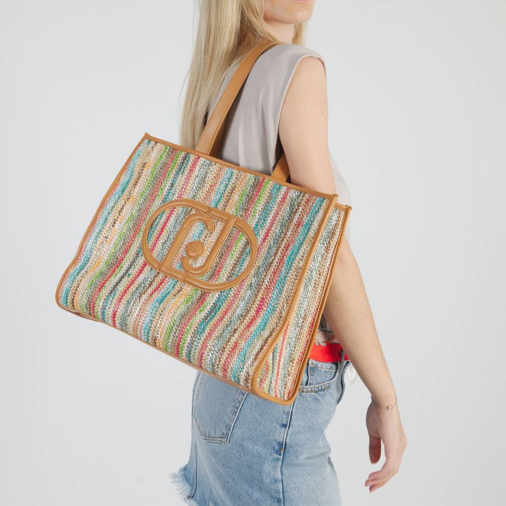 LIU-JO AA T SHOPPING BAG en color MULTICOLOR (7)