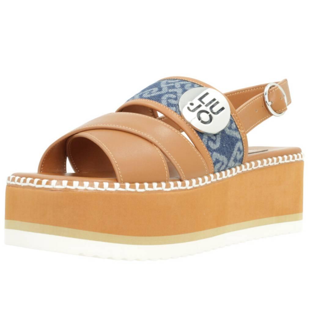 LIU-JO ABA SANDAL en color MARRON (1)