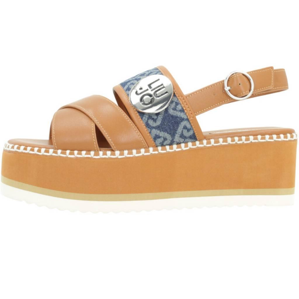 LIU-JO ABA SANDAL en color MARRON (2)