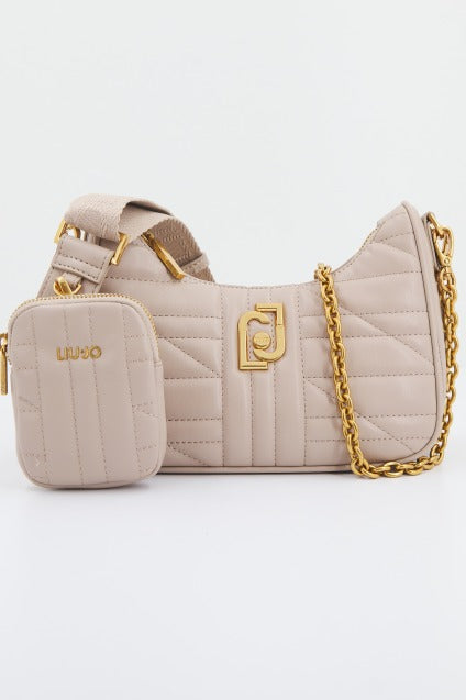 LIU-JO HOBO en color BEIS (1)