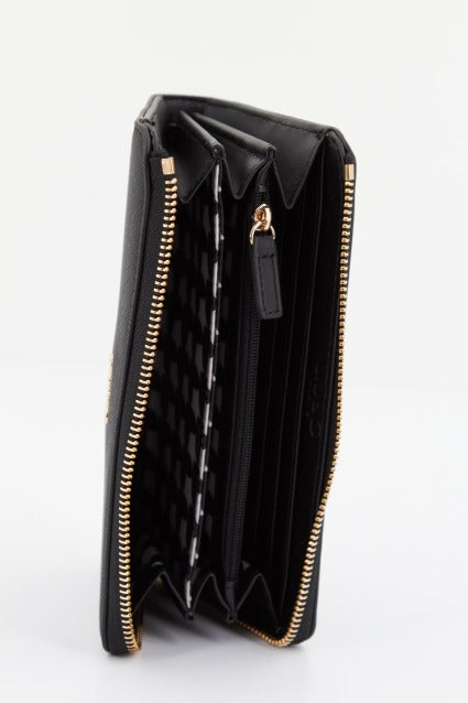 LIU-JO AF E ZIP AROUND en color NEGRO (3)