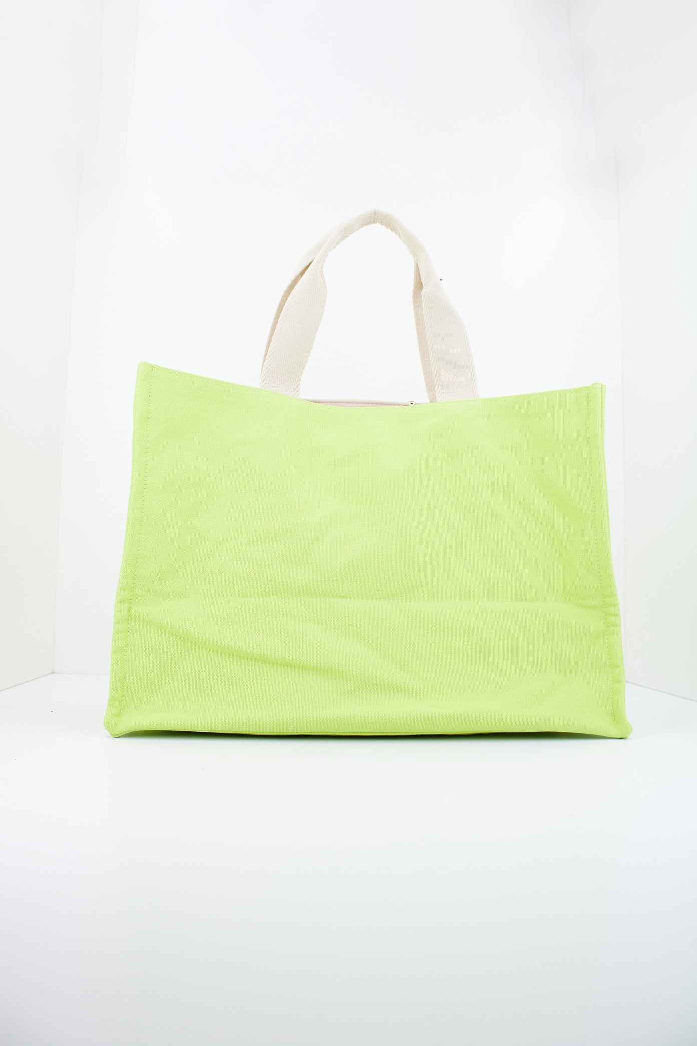 LIU-JO TOTE CANVAS en color VERDE (2)