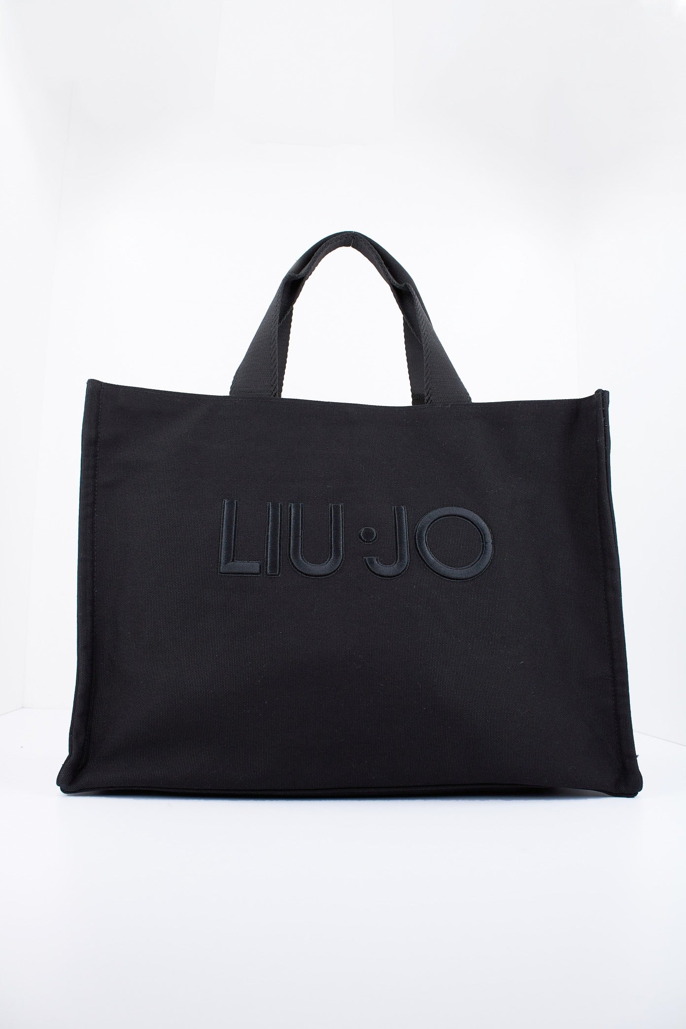 LIU-JO TOTE CANVAS en color NEGRO (1)