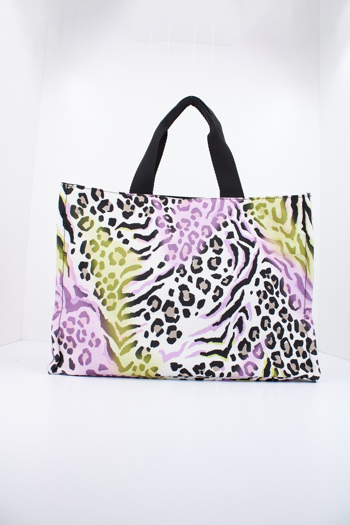 LIU-JO TOTE PRINTED CANVAS en color ANIMAL PRINT (2)