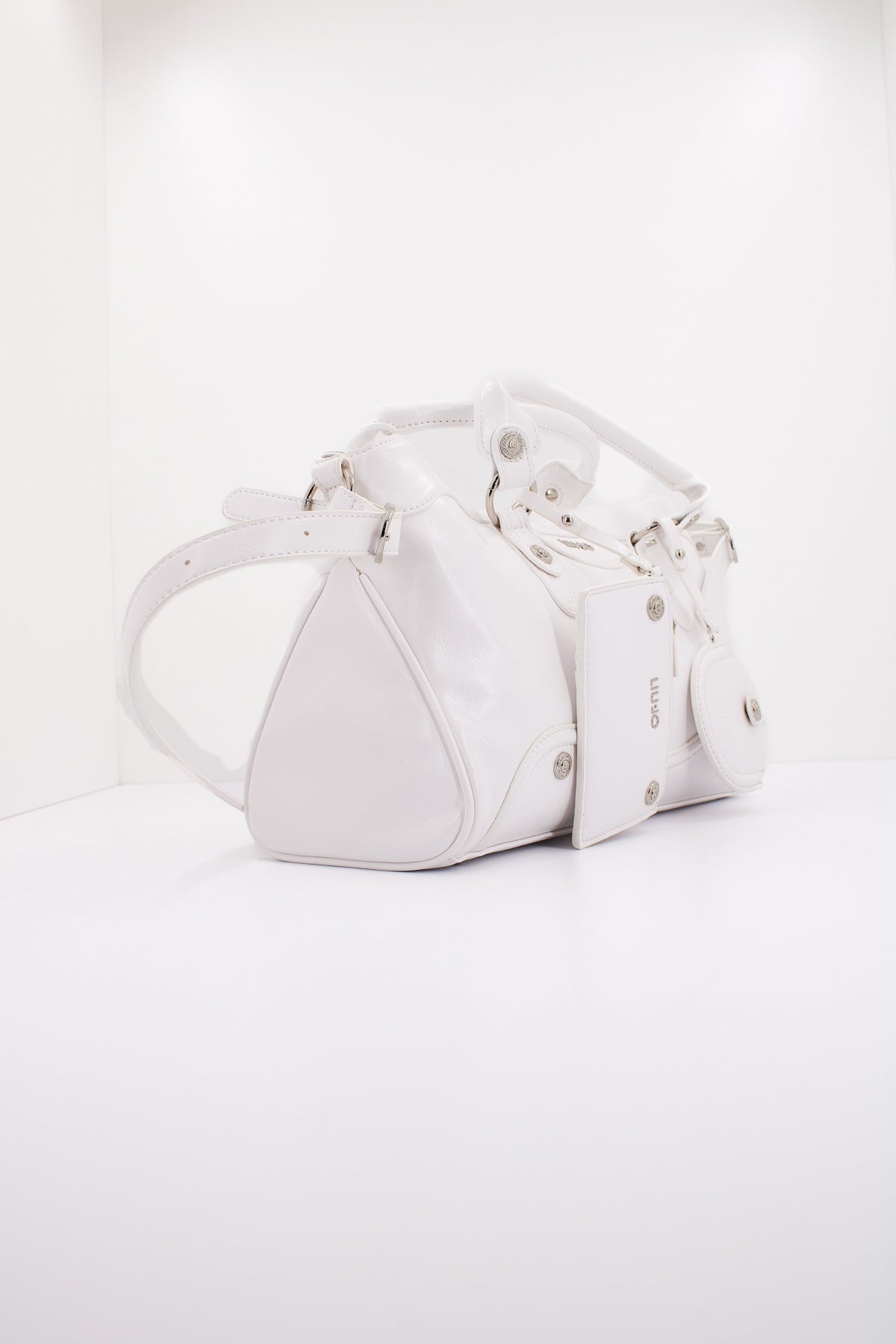 LIU-JO ECS M SATCHEL en color BLANCO (2)