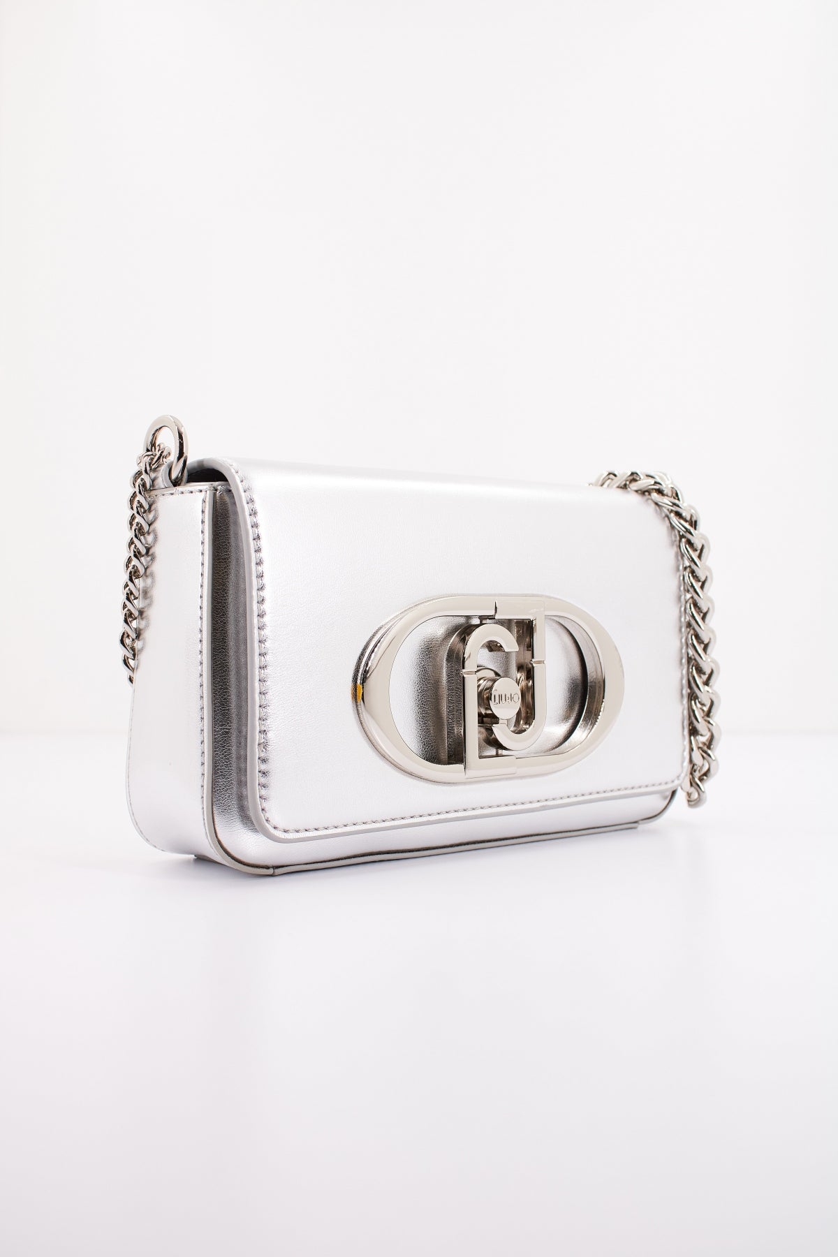 LIU-JO ECS S CROSSBODY en color PLATA (2)