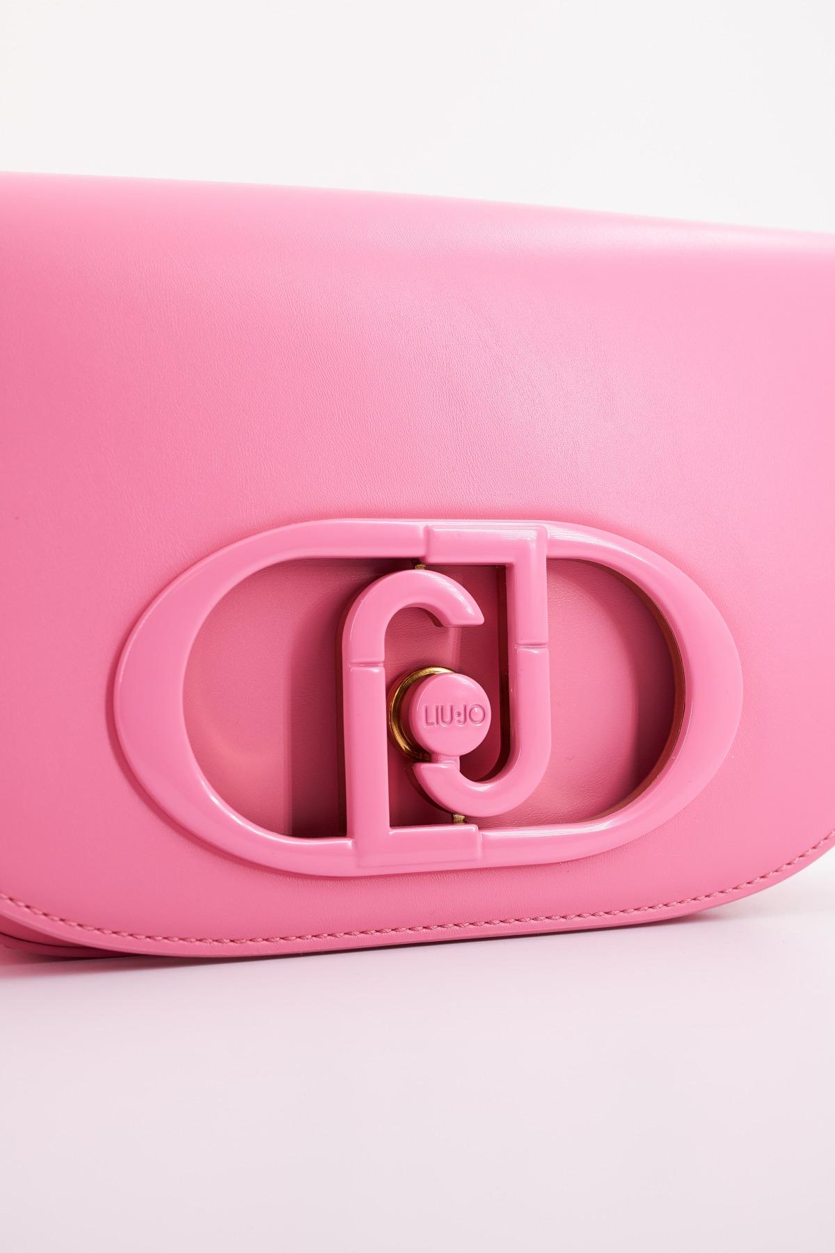 LIU-JO ECS M CROSSBODY en color ROSA (4)
