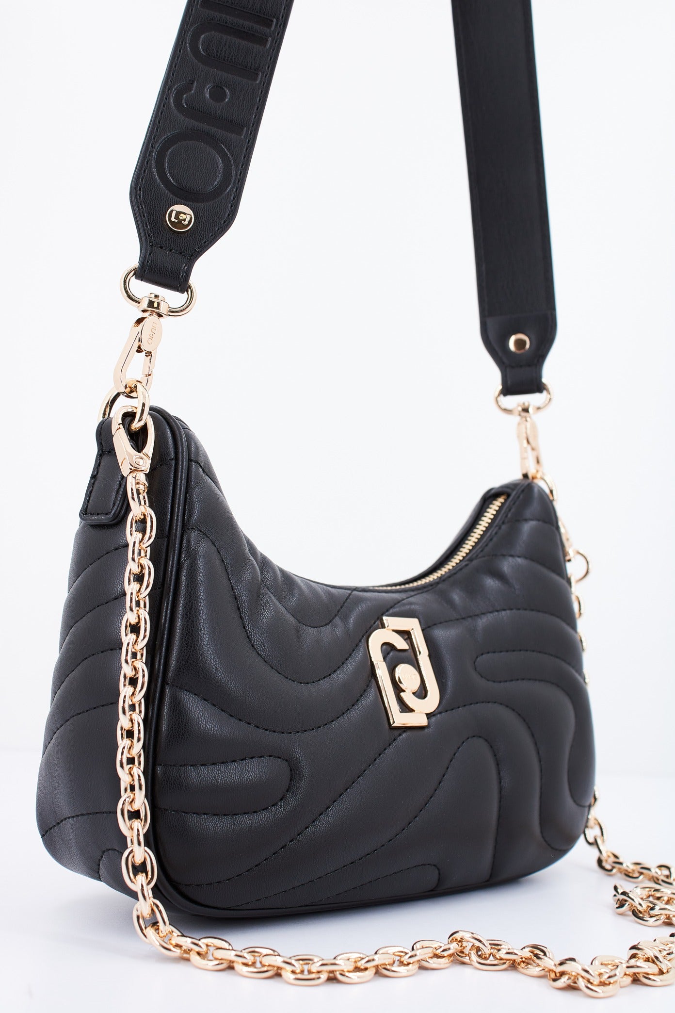 LIU-JO ECS S HOBO en color NEGRO (4)