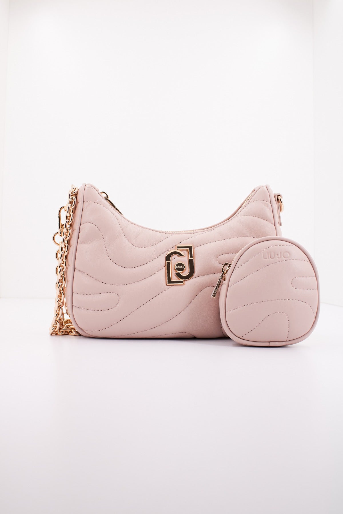 LIU-JO ECS S HOBO en color ROSA (1)