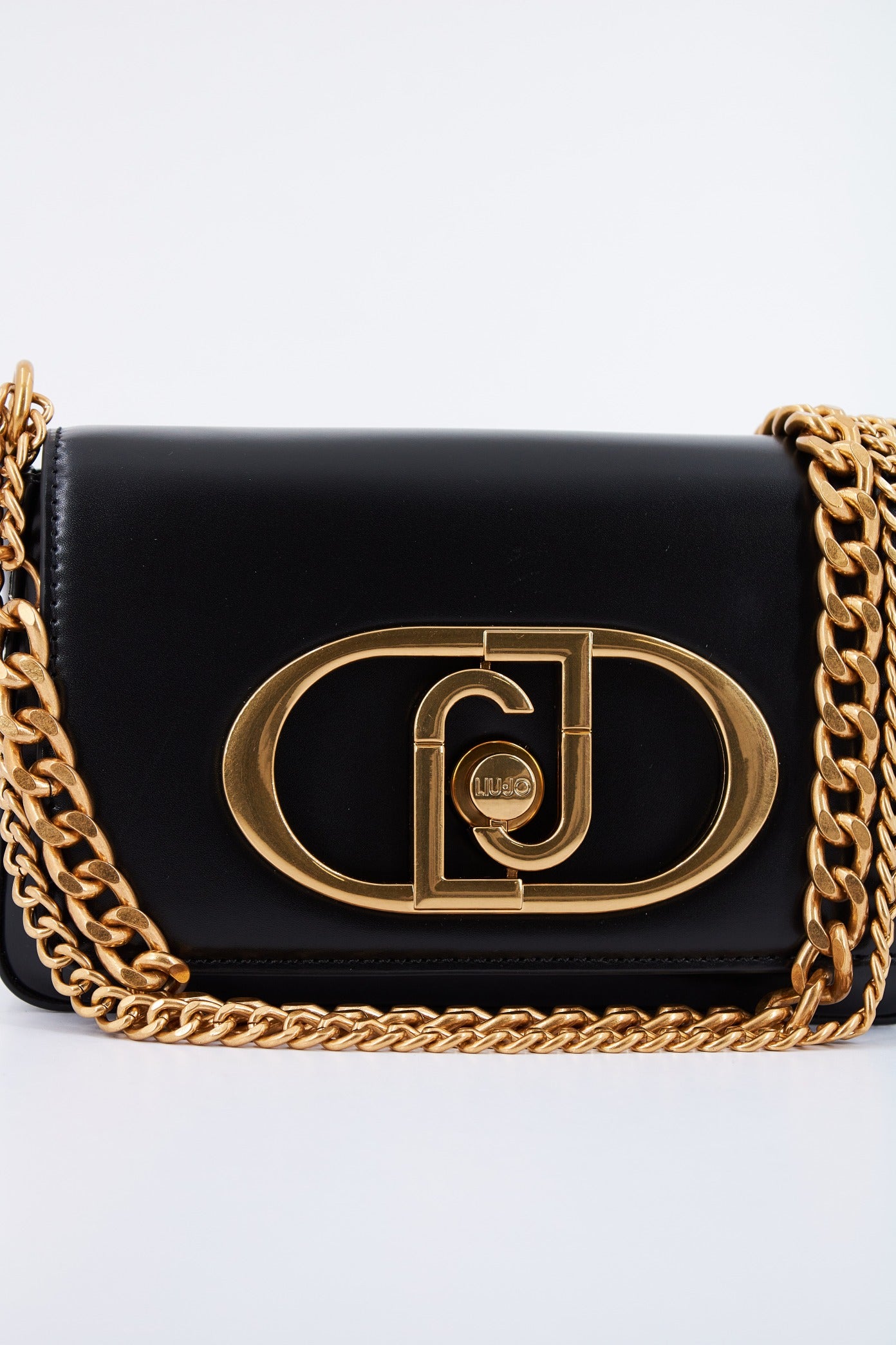 LIU-JO ECS S CROSSBODY en color NEGRO (4)