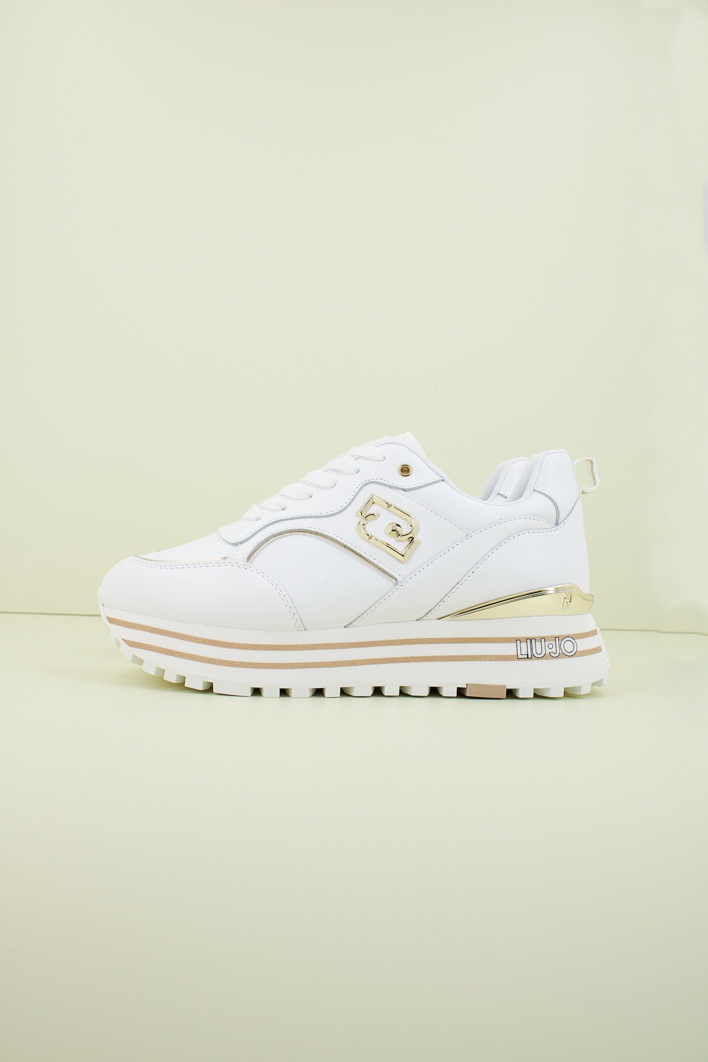 LIU-JO LIU JO MAX WONDER CALF LEATHER en color BLANCO (1)