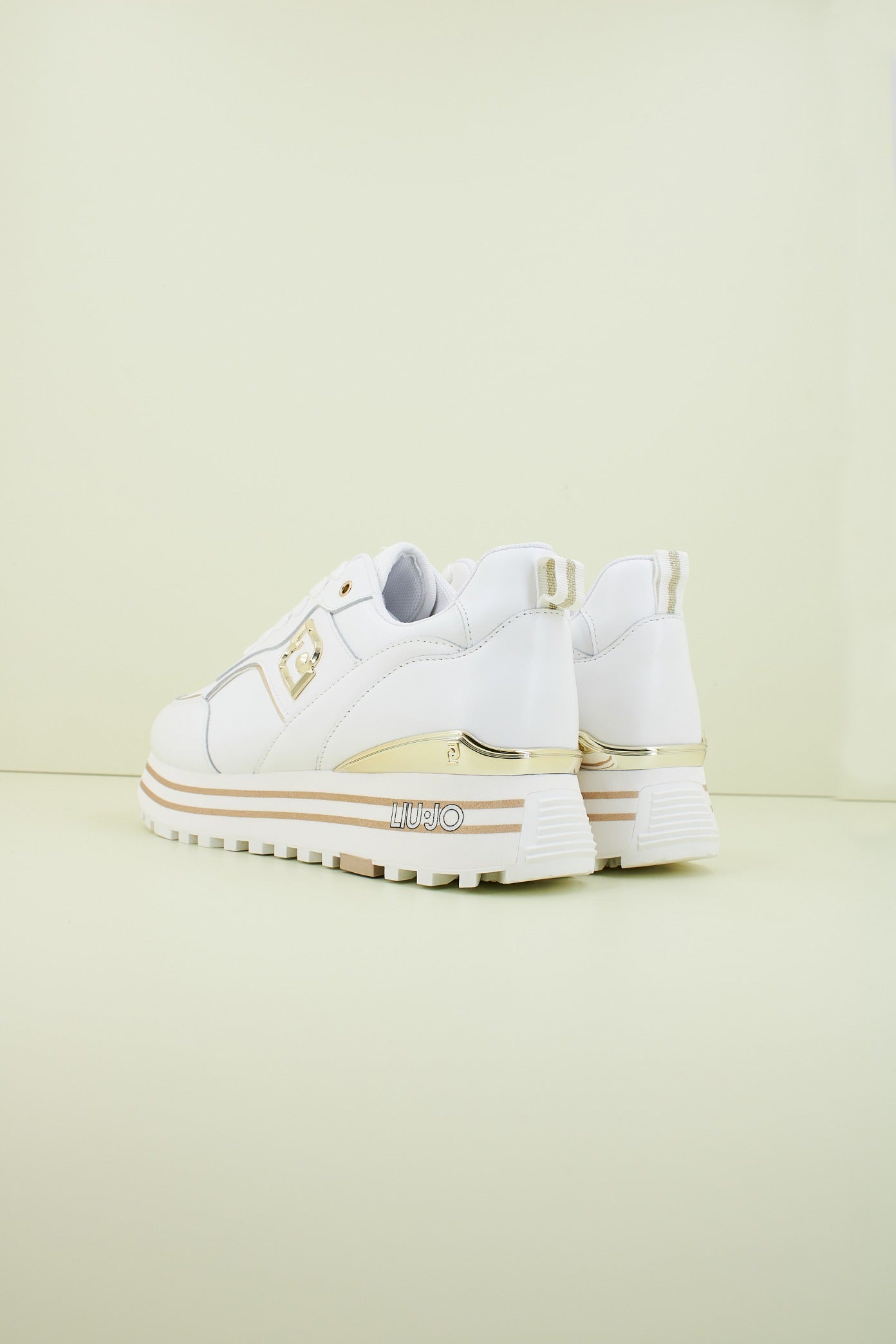 LIU-JO LIU JO MAX WONDER CALF LEATHER en color BLANCO (3)