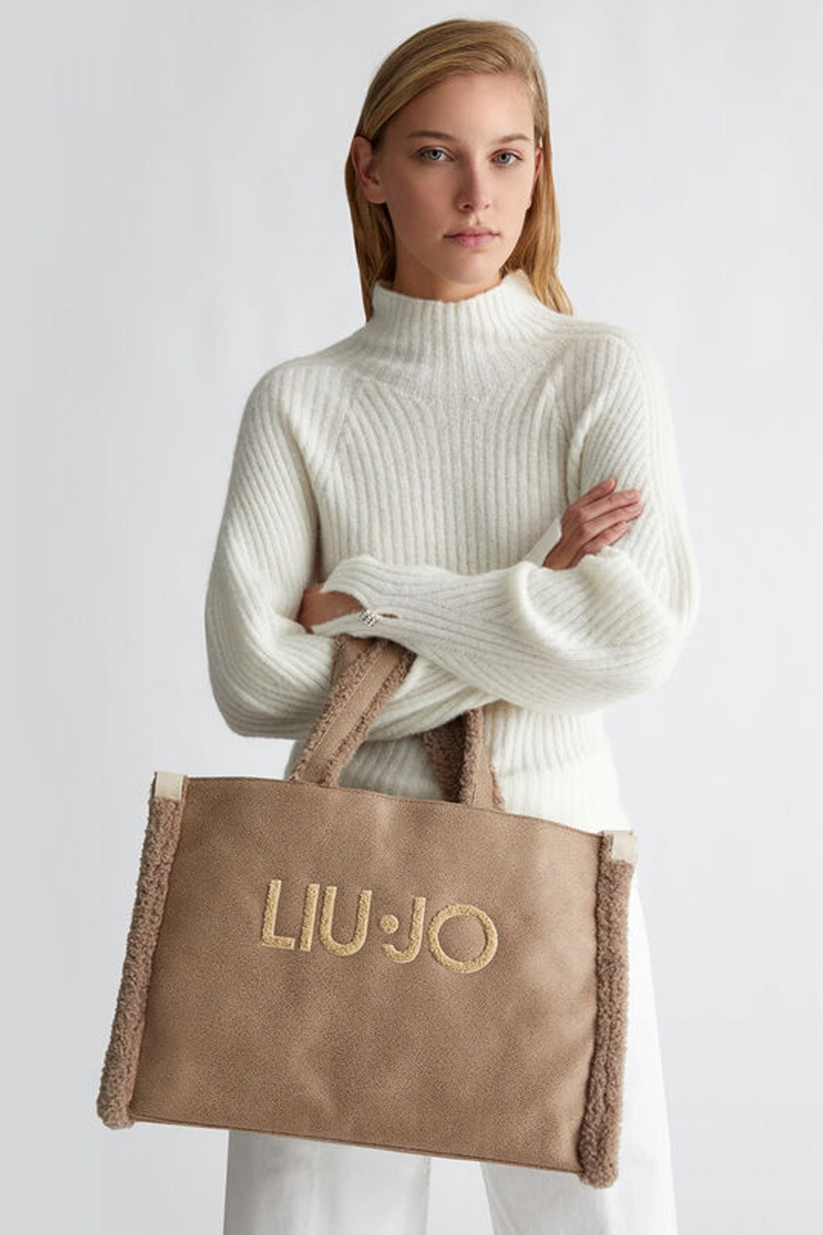 LIU-JO F E en color MARRON CLARO (5)