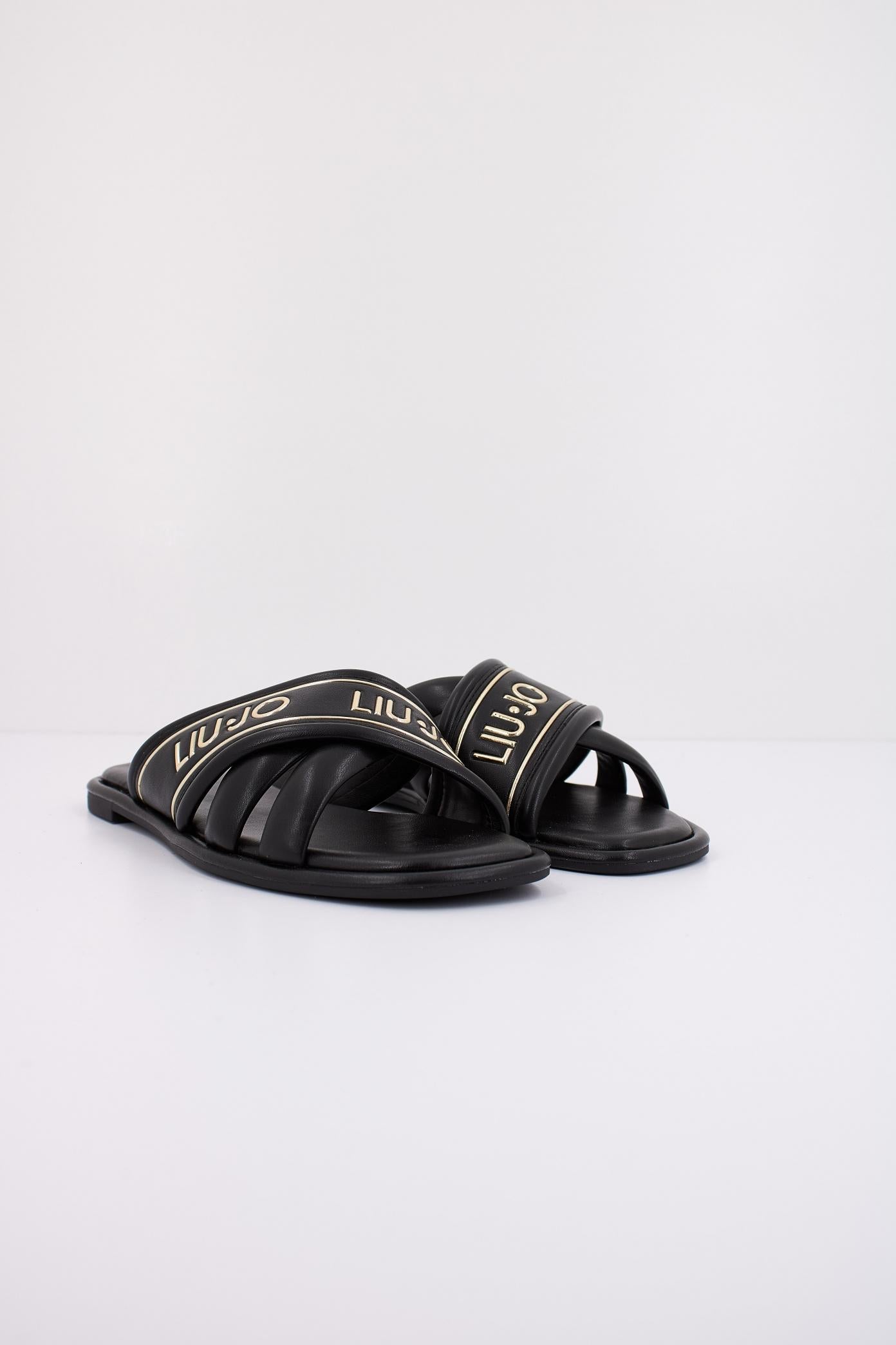 LIU-JO EX IRENE SLIPPER en color NEGRO (2)