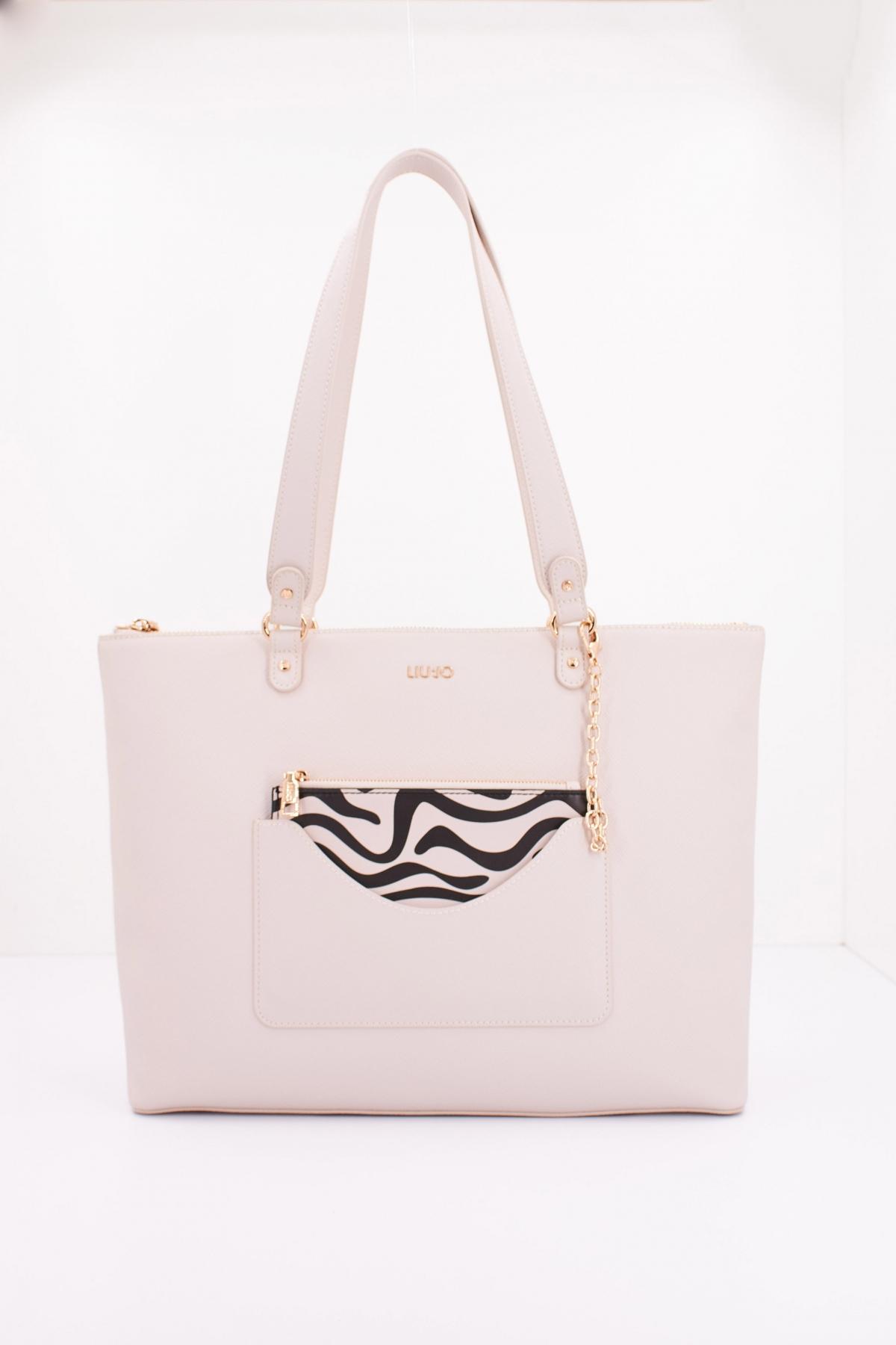 LIU-JO ECS L TOTE en color BLANCO (1)