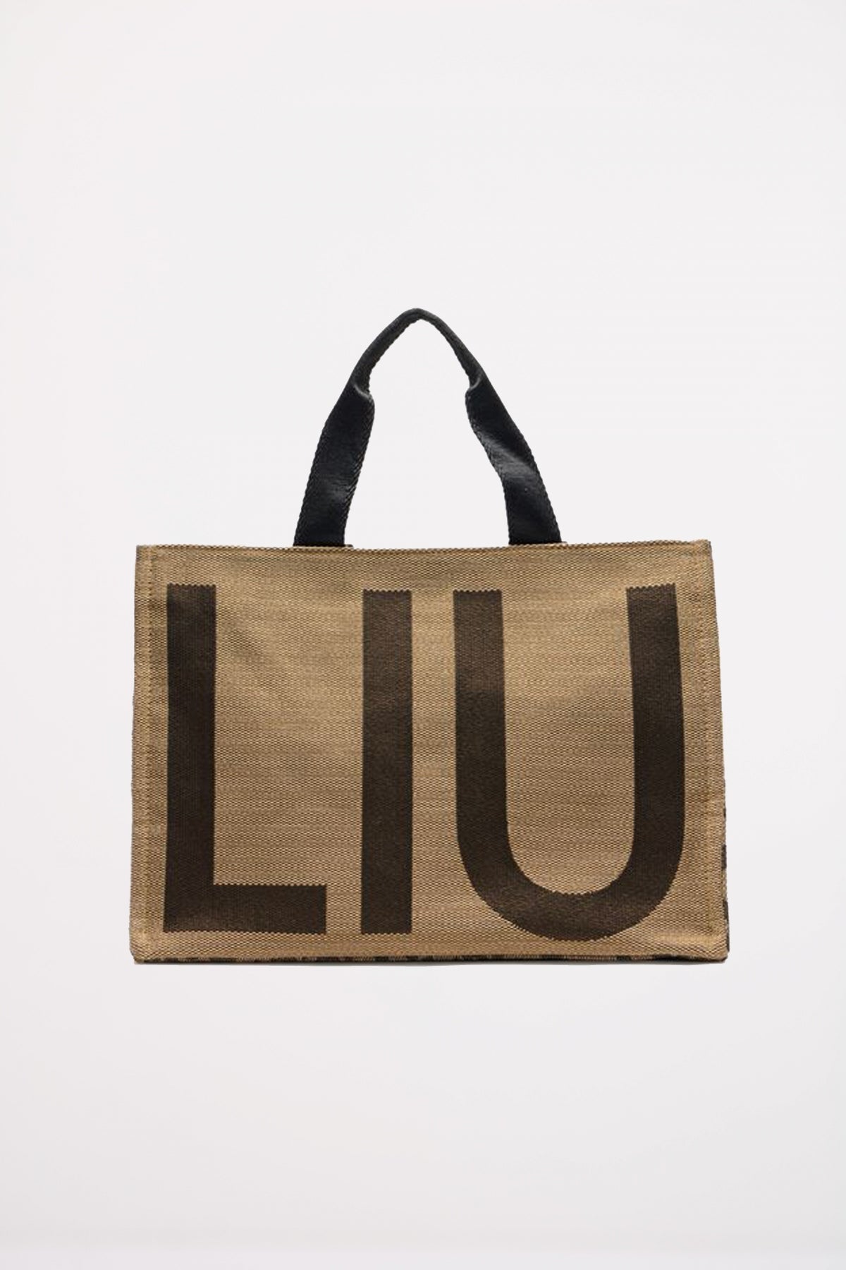 LIU-JO TOTE LOGO ANIMALIE en color MARRON (1)