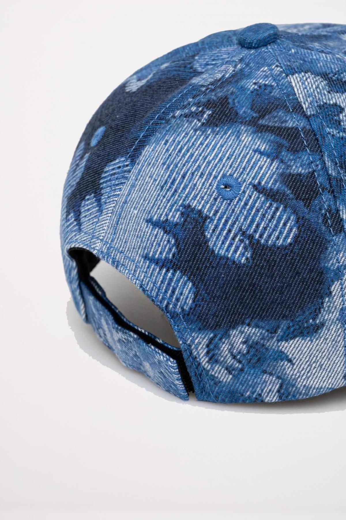 LIU-JO BASEBALL DENIM PRINTED en color AZUL (3)