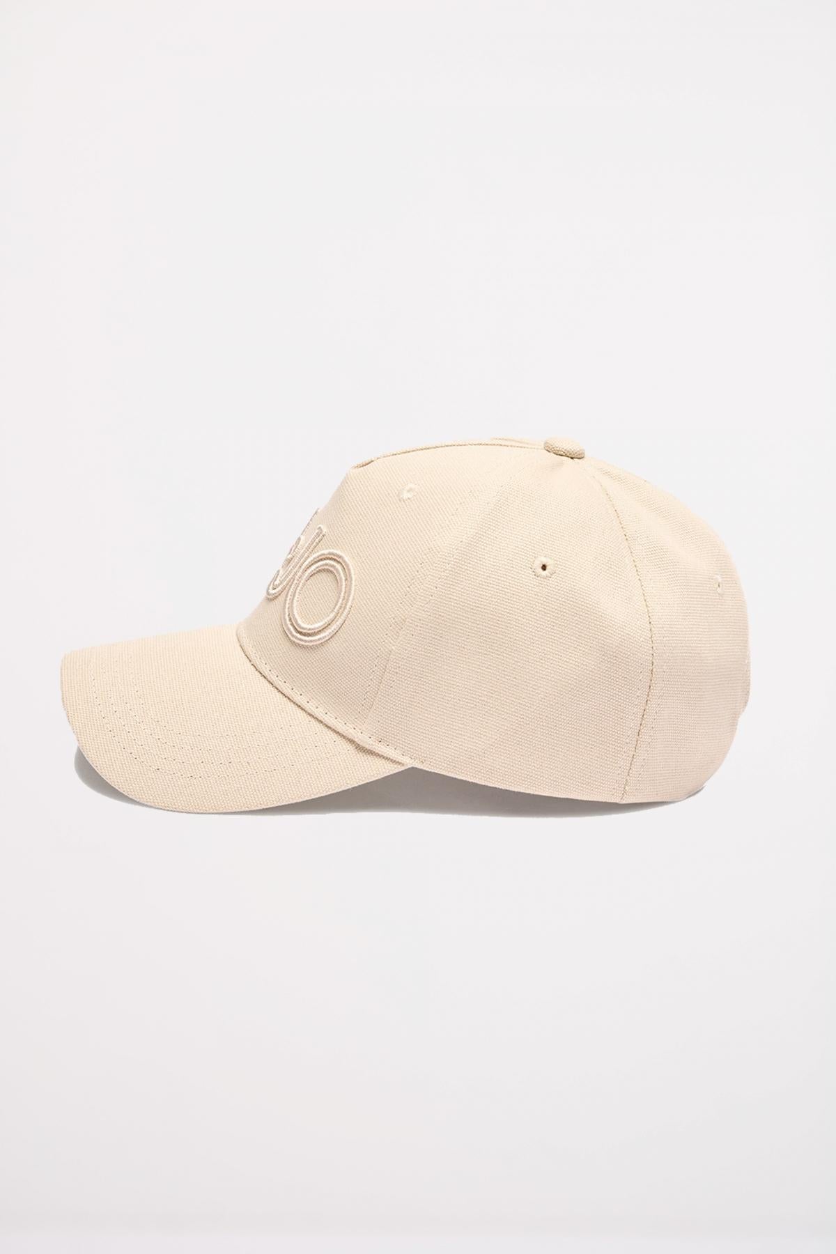 LIU-JO BASEBALL LOGO PLAIN en color BEIS (3)