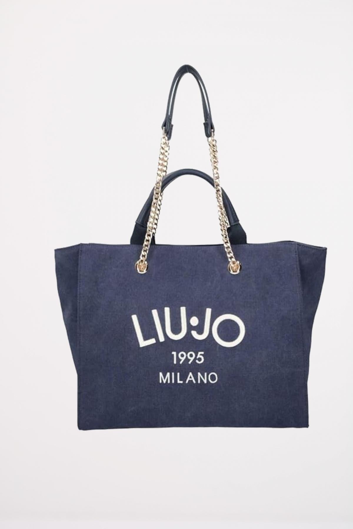 LIU-JO ECS L TOTE en color AZUL (1)
