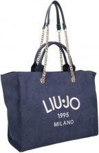 LIU-JO ECS L TOTE en color AZUL (3)