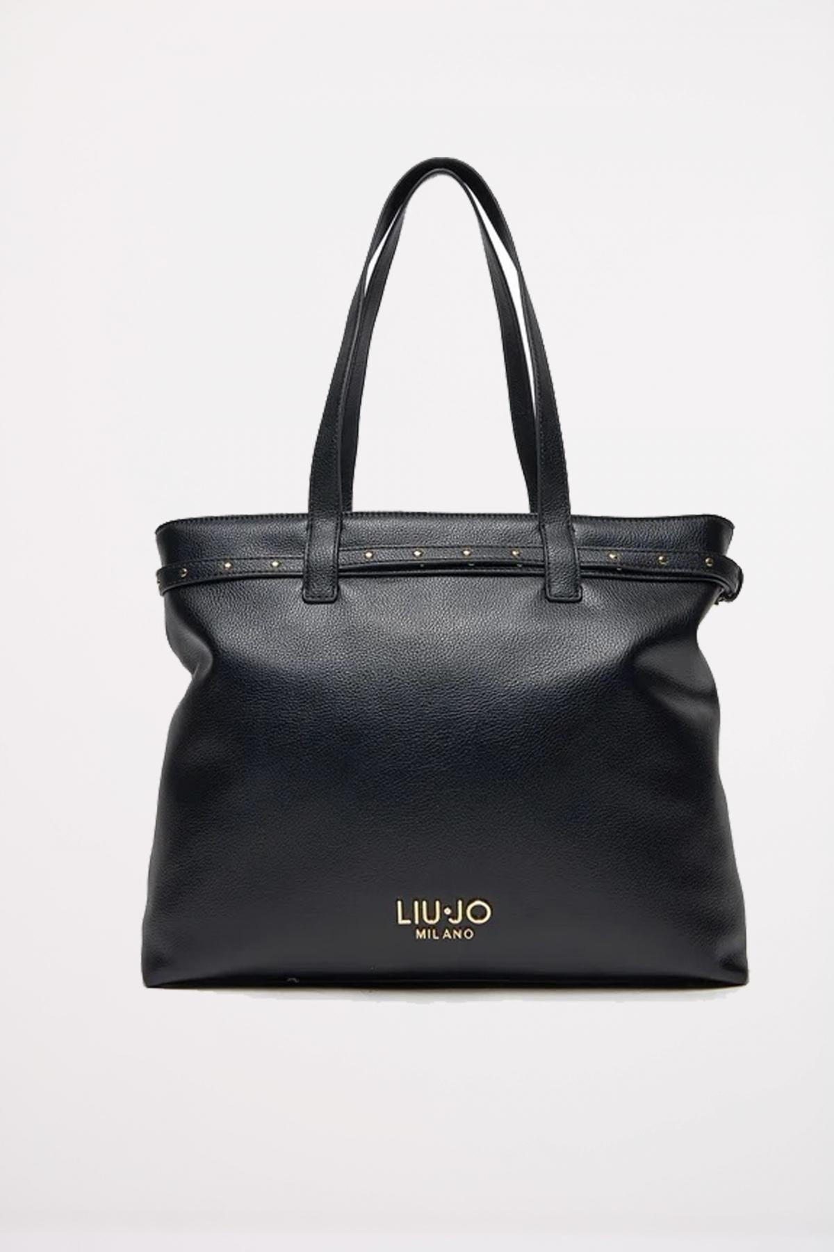 LIU-JO ECS M TOTE en color NEGRO (1)
