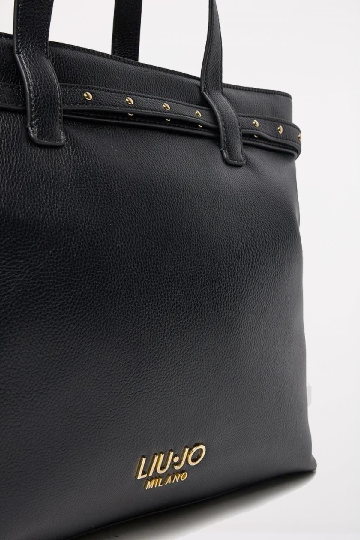 LIU-JO ECS M TOTE en color NEGRO (2)