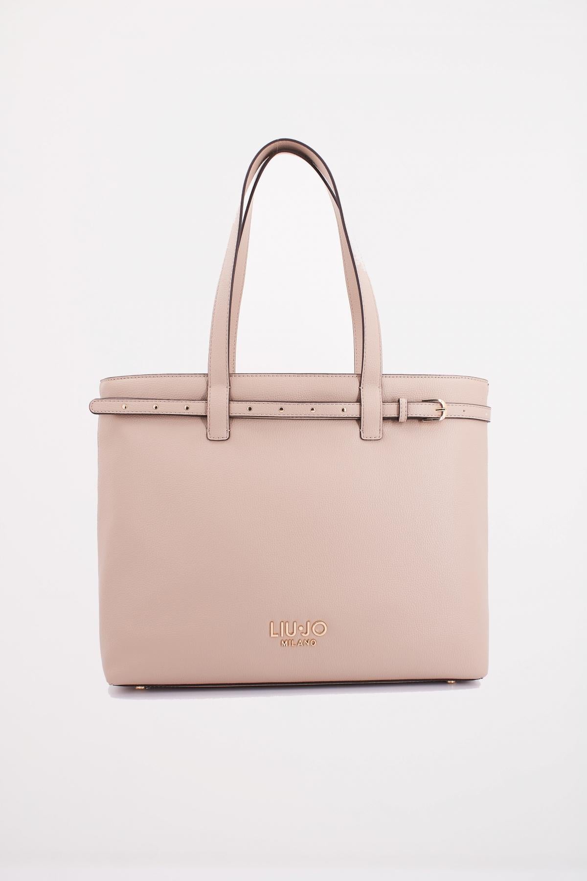 LIU-JO ECS M TOTE en color BEIS (1)
