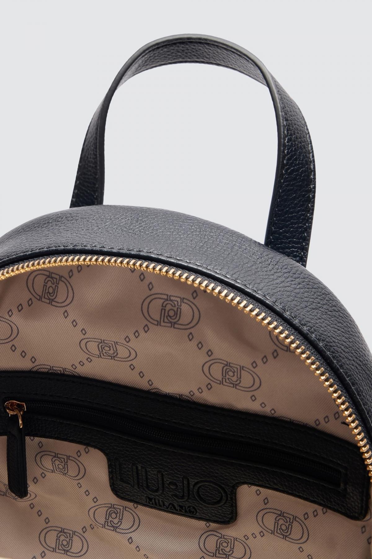 LIU-JO ECS M BACKPACK en color NEGRO (4)