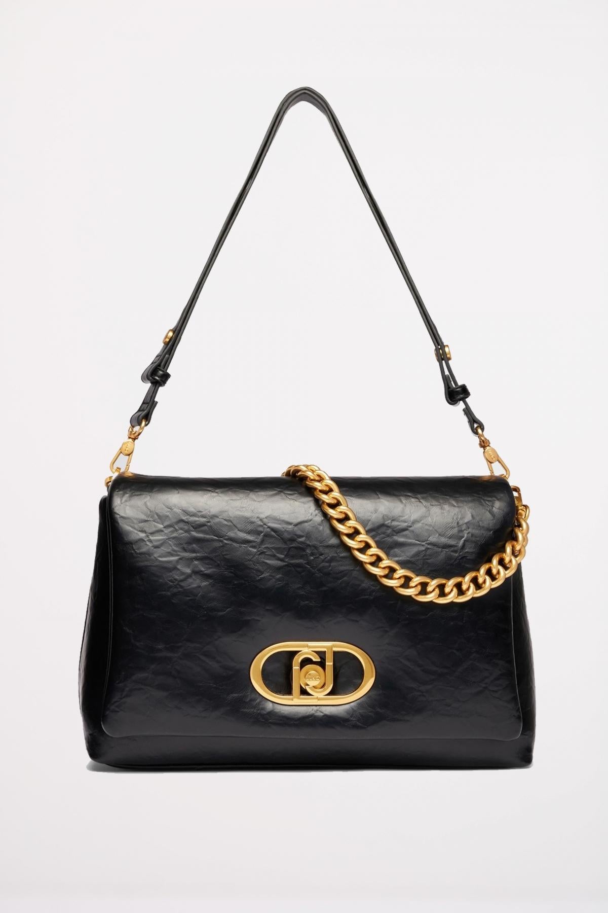 LIU-JO ECS L CROSSBODY en color NEGRO (1)
