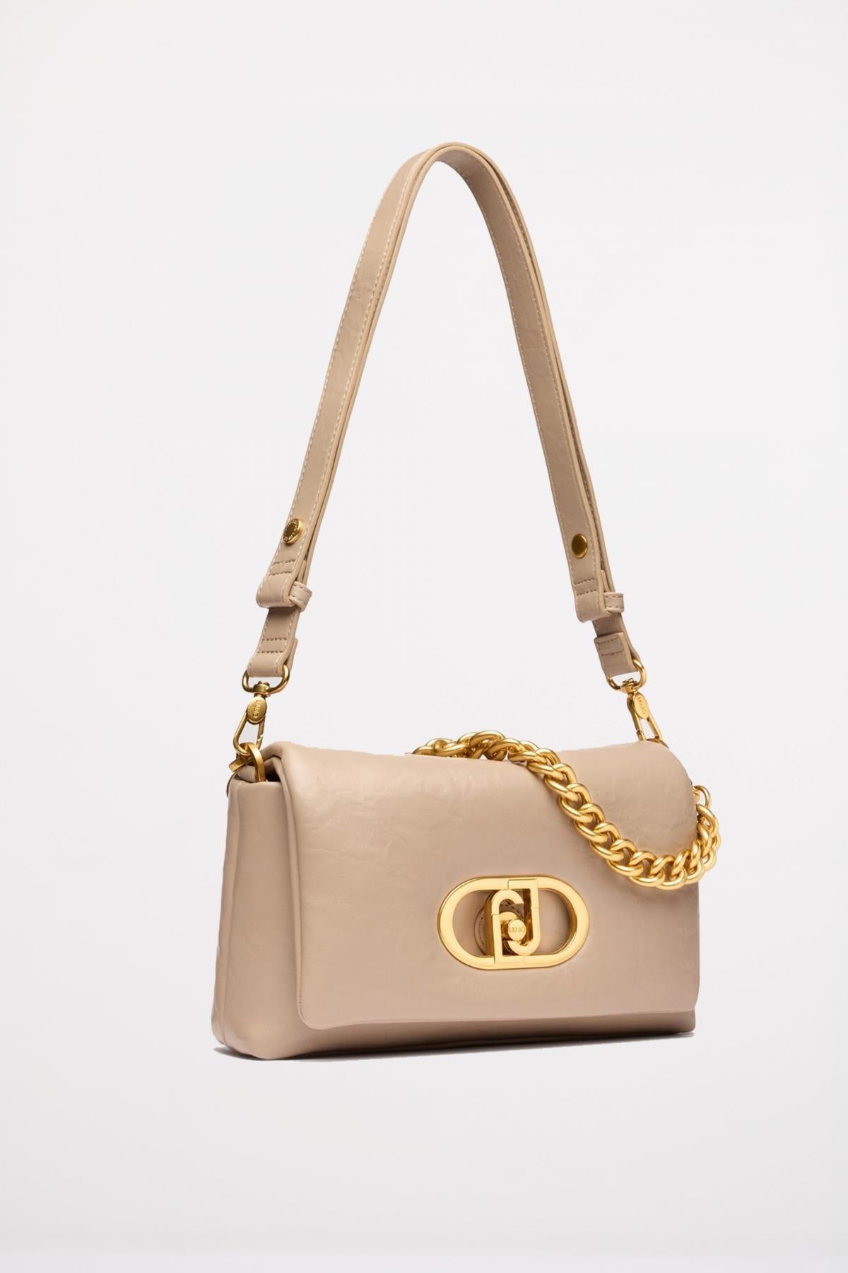 LIU-JO ECS M CROSSBODY en color BEIS (2)
