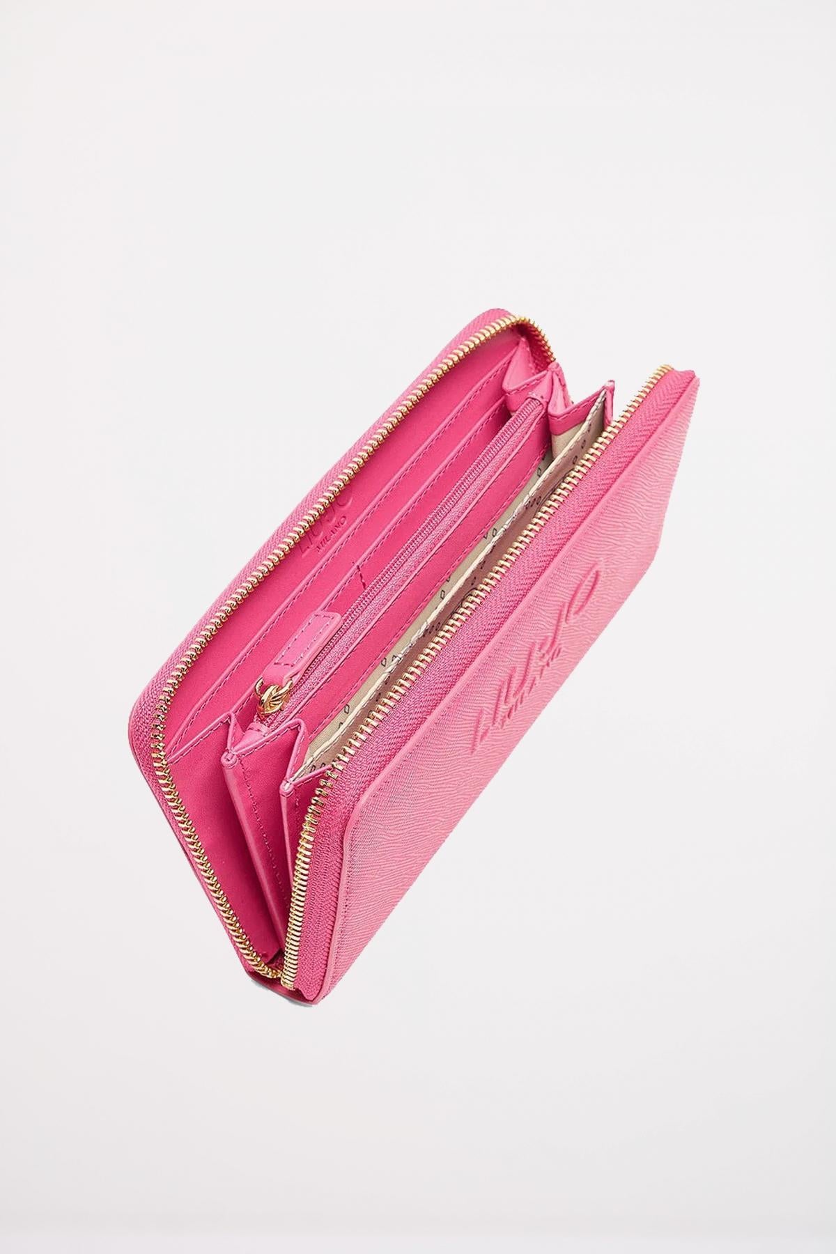 LIU-JO XLZIP AROUND en color ROSA (3)