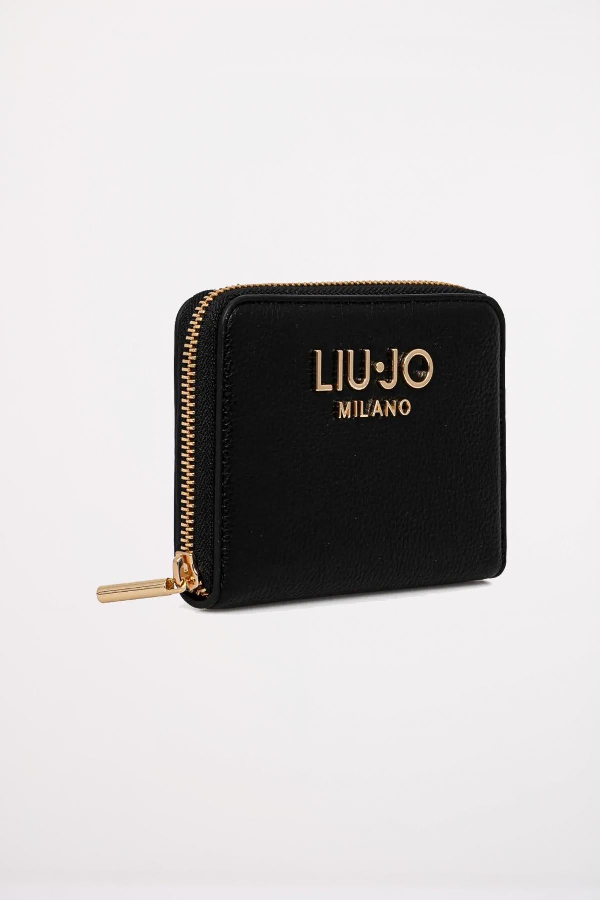 LIU-JO ECS ZIP AROUND en color NEGRO (2)