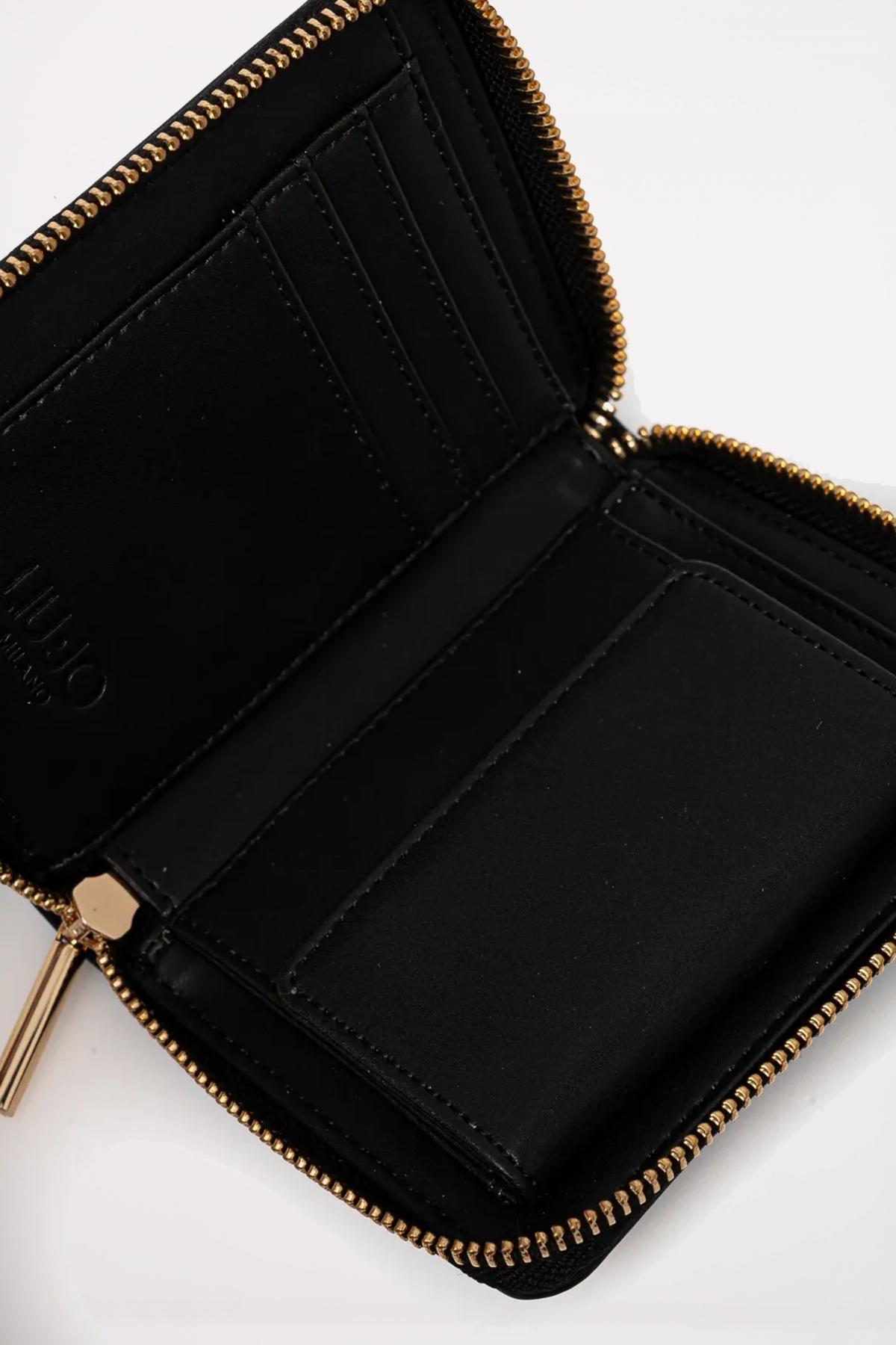 LIU-JO ECS ZIP AROUND en color NEGRO (4)