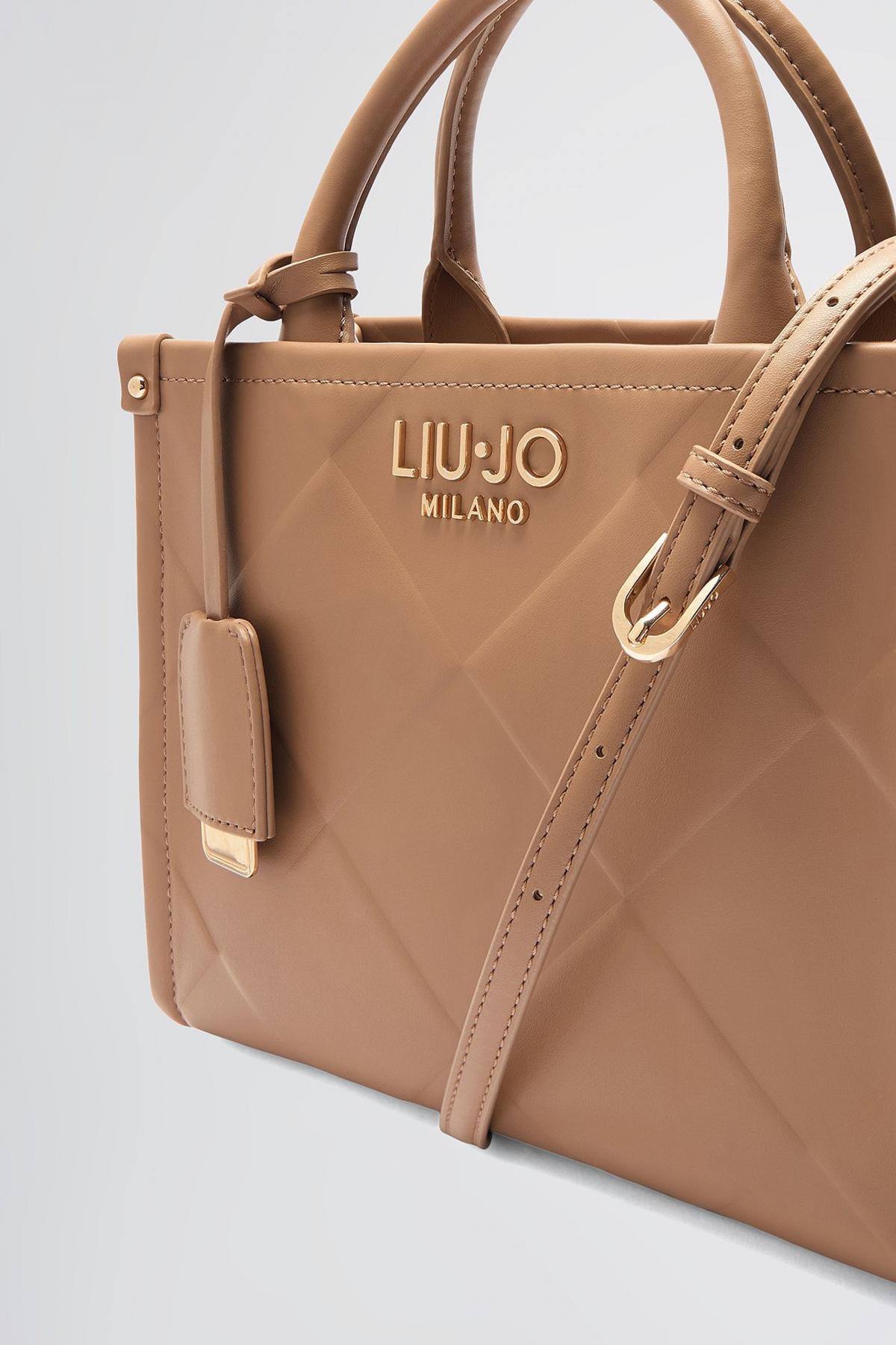 LIU-JO ECS S TOTE en color MARRON (4)