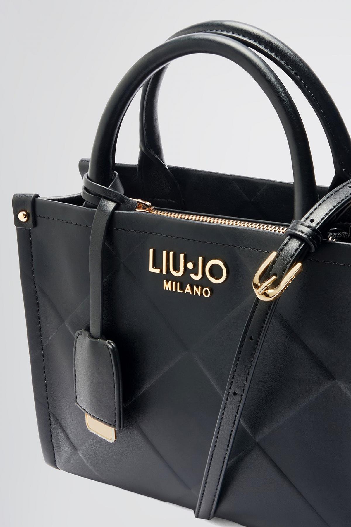 LIU-JO ECS S TOTE en color NEGRO (4)