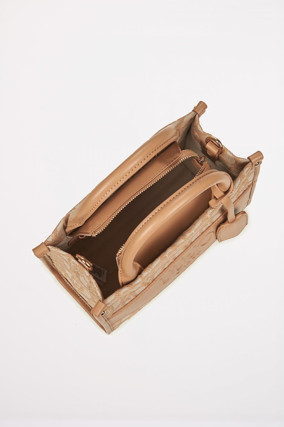 LIU-JO S TOTE en color MARRON CLARO (4)