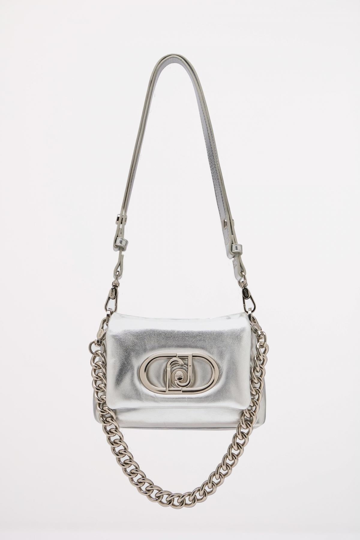 LIU-JO ECS S CROSSBODY en color PLATA (1)