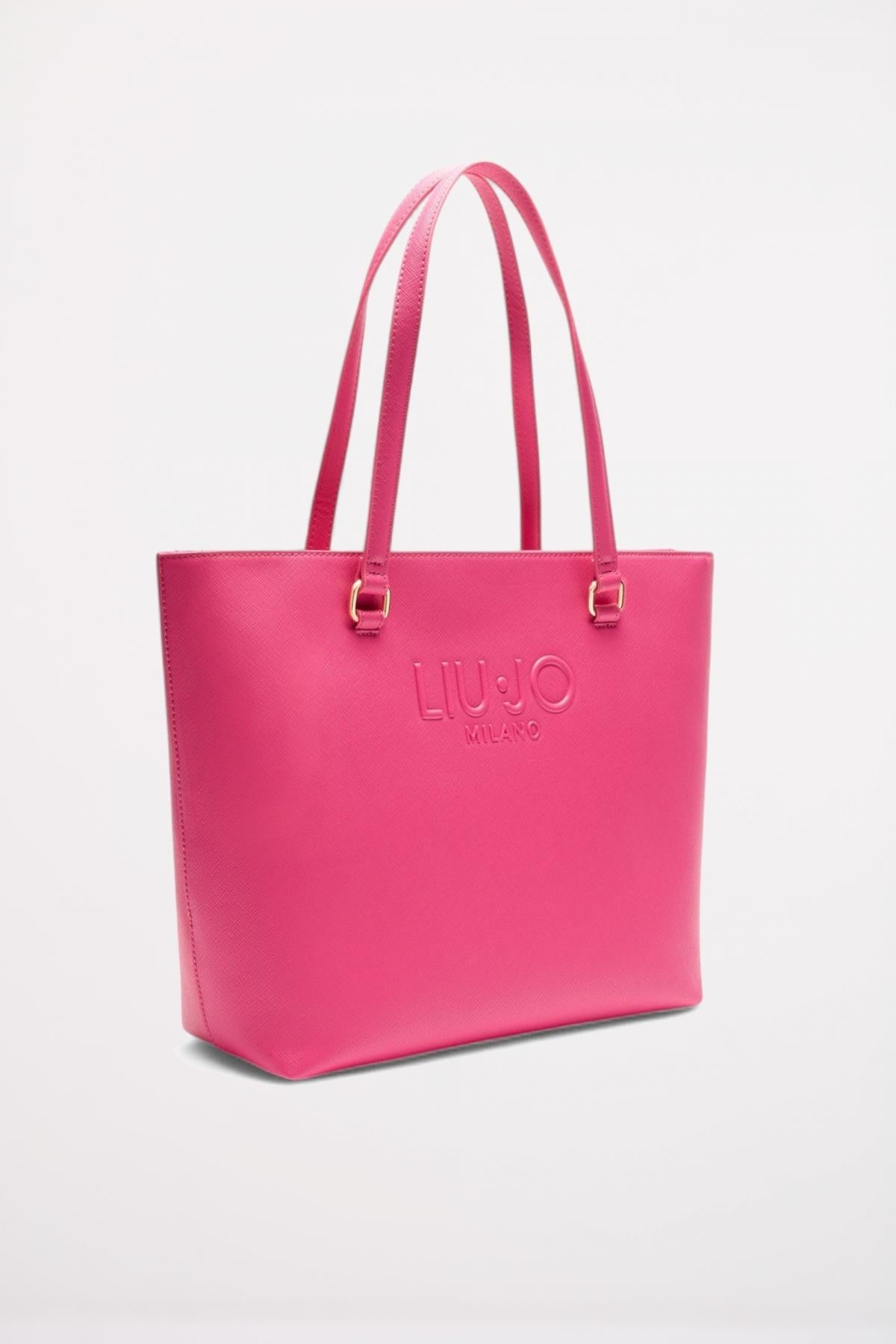 LIU-JO M TOTE en color ROSA (2)