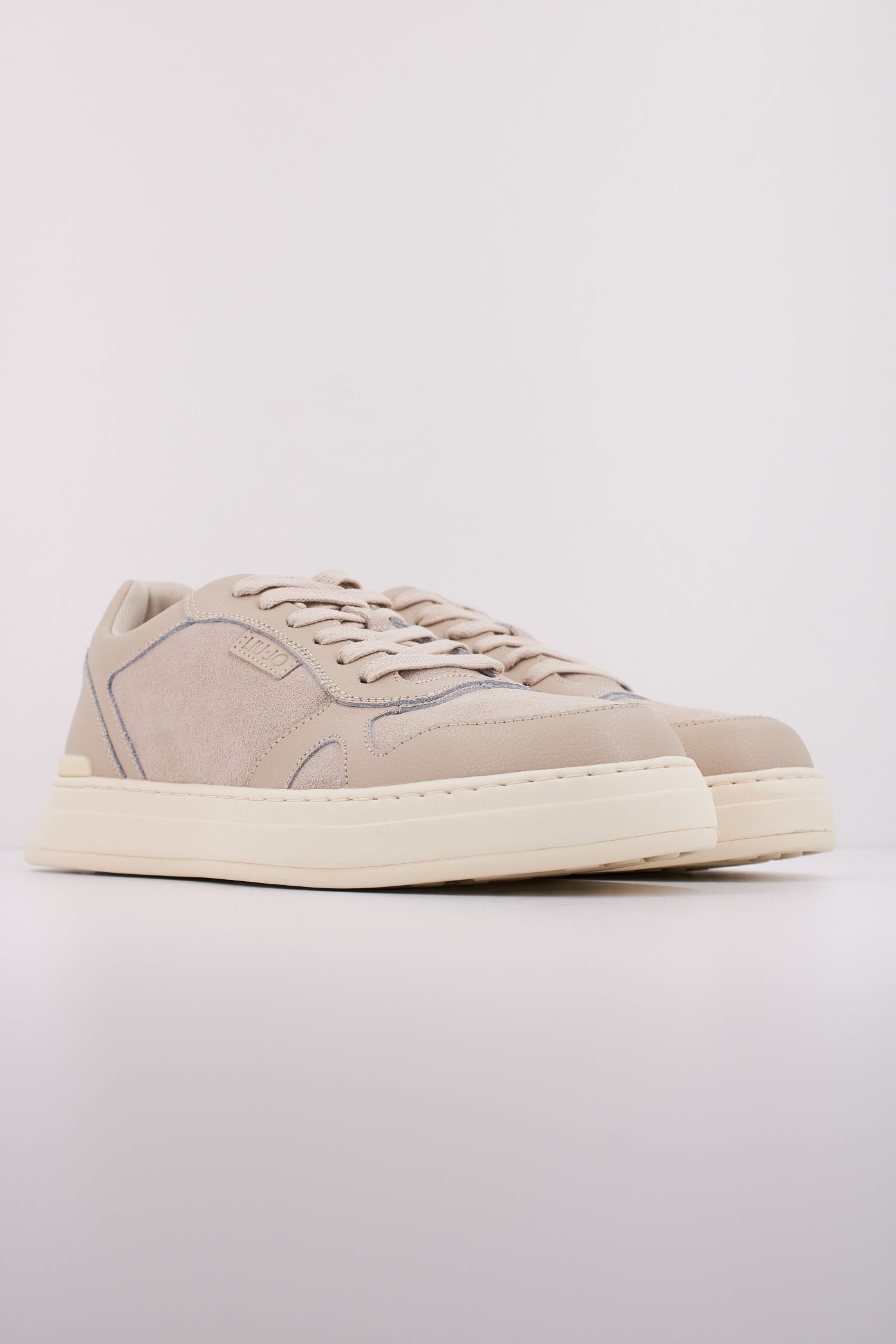 LIU-JO LEATHER COW SU en color MARRON CLARO (2)