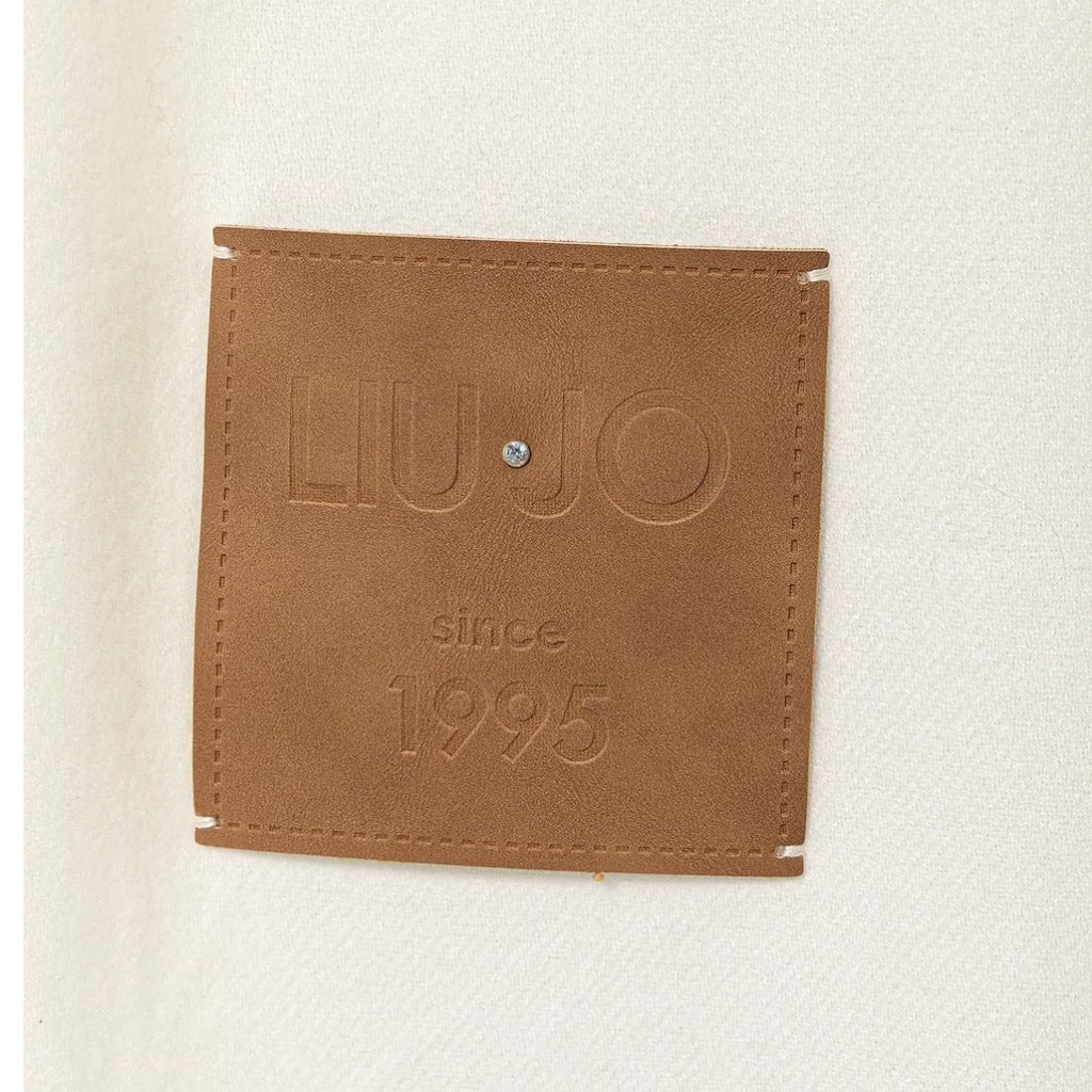 LIU-JO STOLA GARZATA UNITO en color BLANCO (4)