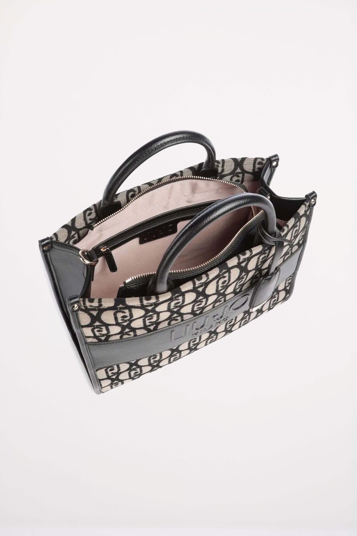 LIU-JO AF T M TOTE en color NEGRO (4)