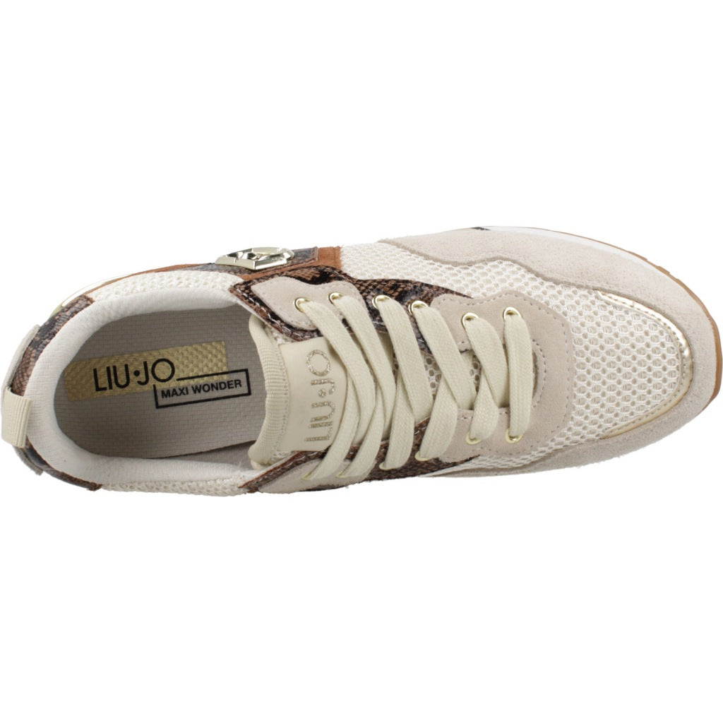 LIU-JO MAXI WONDER en color BEIS (7)