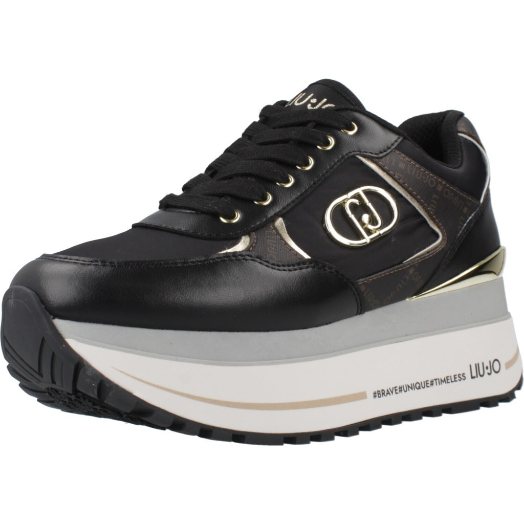 LIU-JO MAXI WONDER PLUS en color NEGRO (1)