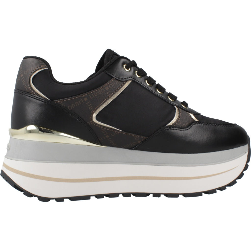 LIU-JO MAXI WONDER PLUS en color NEGRO (4)