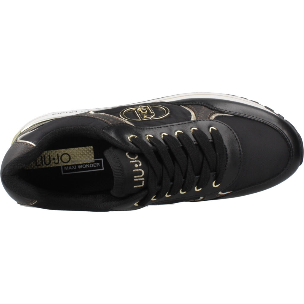 LIU-JO MAXI WONDER PLUS en color NEGRO (7)