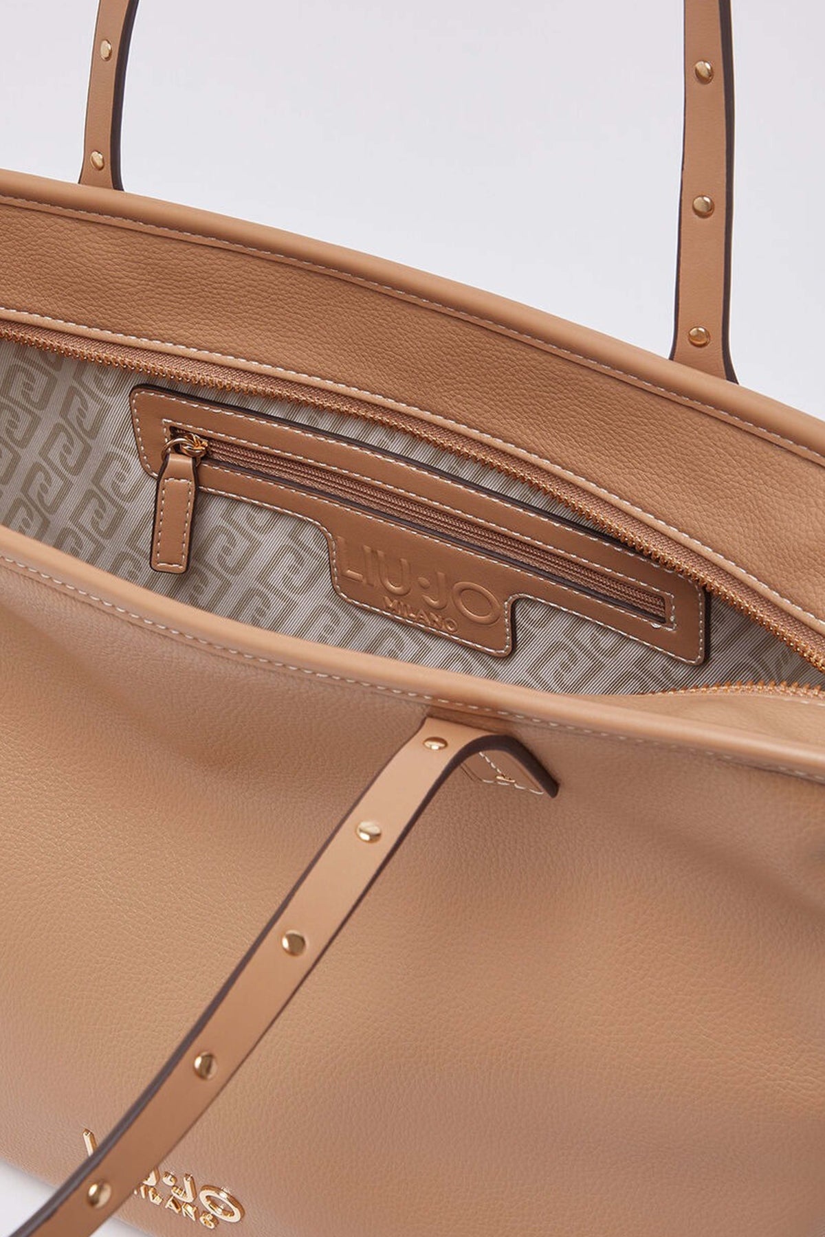 LIU-JO ECS M TOTE en color NUDE (4)