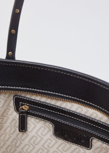 LIU-JO ECS M TOTE en color NEGRO (5)
