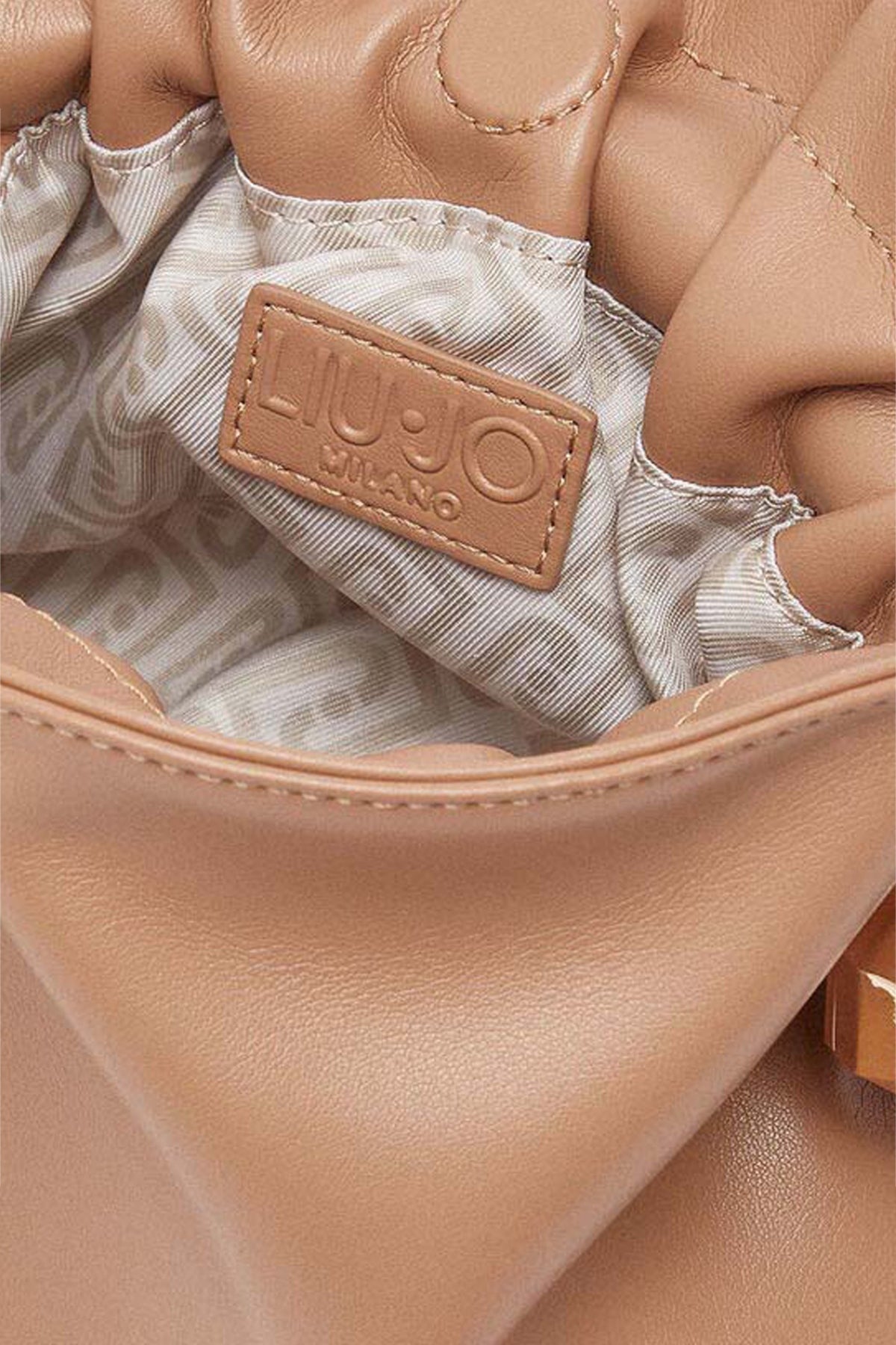LIU-JO E ECS S HOBO en color MARRON CLARO (4)