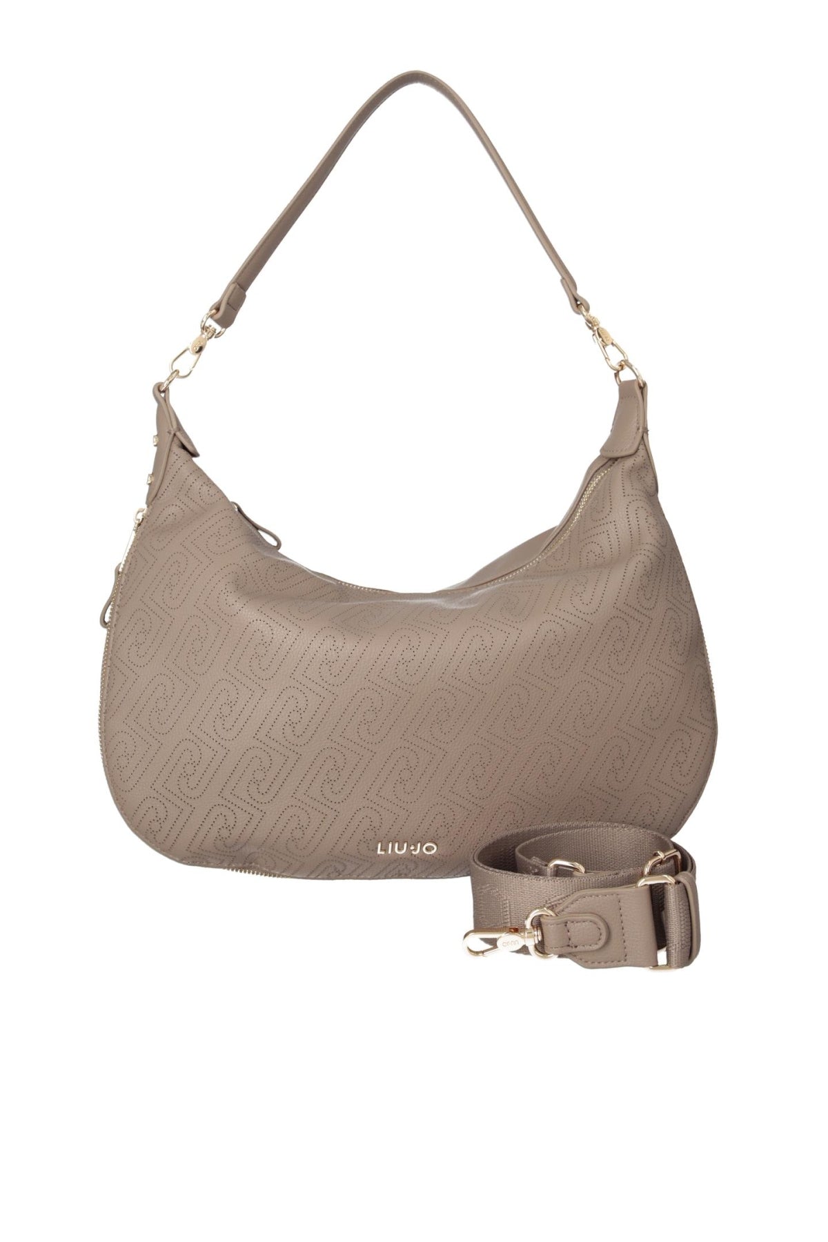 LIU-JO ES ECS L HOBO en color MARRON CLARO (1)